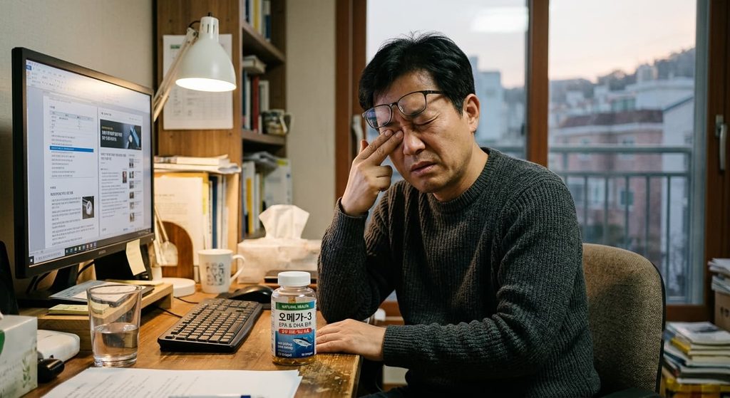 안구건조증과 오메가3